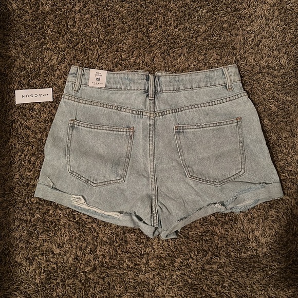 Pacsun blue jeans shorts. - Picture 2 of 3